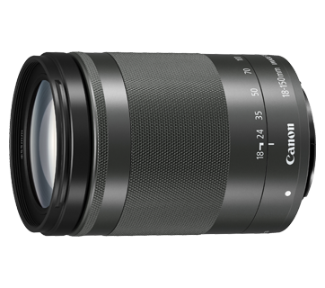 EF Lenses - EF-M18-150mm f/3.5-6.3 IS STM (Graphite) - Canon India