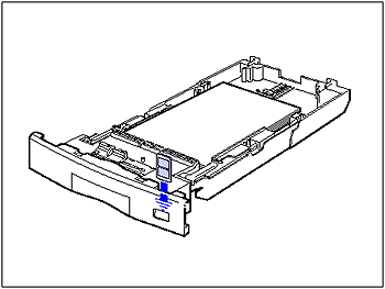 Loading Paper In The Paper Cassette