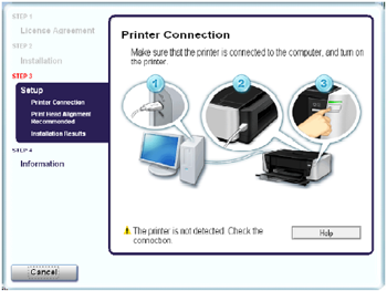 connect to printer
