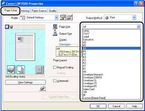 How To Configure The Printer Driver And Print