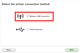 printer connection method