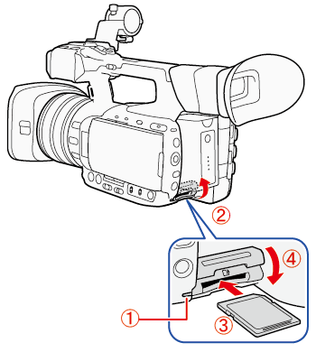 canon xf100 details