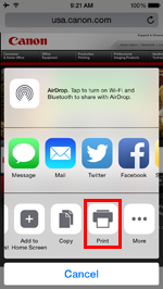 enable airprint on canon ir adv c5235