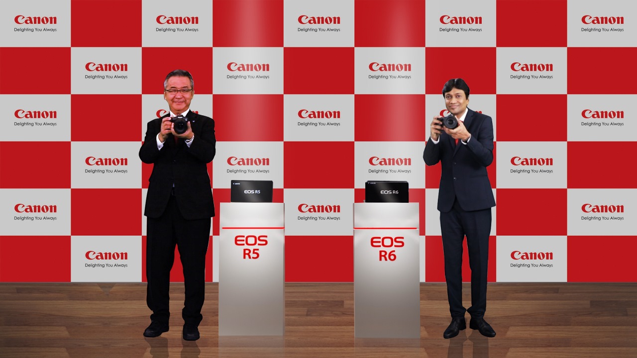 Product Unveiling- Launch of EOS R5 and EOS R6 in India