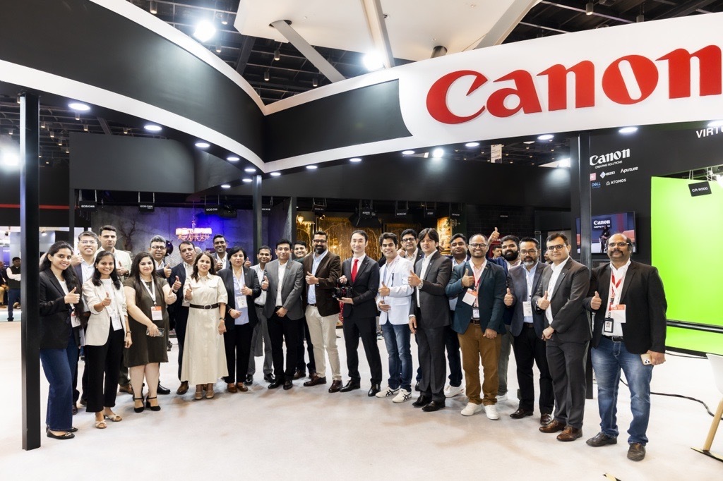 Canon India Unveils its Largest, Most Immersive Booth yet at the Broadcast India Show 2024