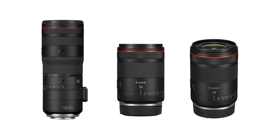 Canon Enhances RF Lineup with Three New Hybrid Lenses