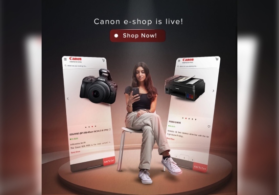 Canon India Launches Its Official e-Shop – Quality and Convenience at Your Fingertips