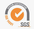 Environmental certifications ISO 14001